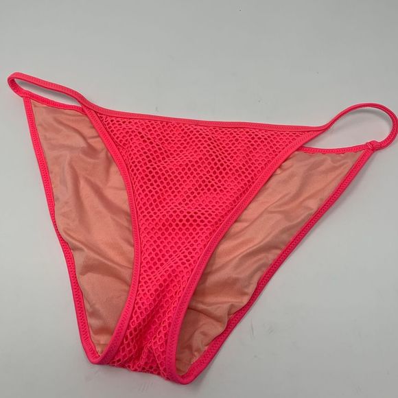 Victoria's Secret Other - Victoria's secret M pink mesh bikini bottom